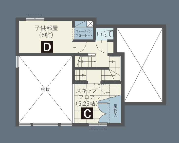 Cの間取り図